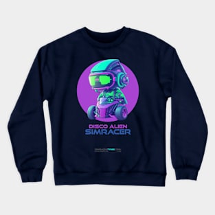 Disco Alien Simracer Crewneck Sweatshirt